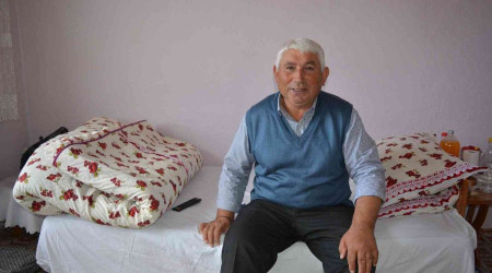 Koyun otlatrken domuzun saldrsna urad