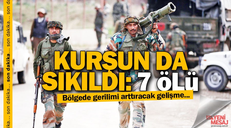 Kurşun da sıkıldı: 7 ölü