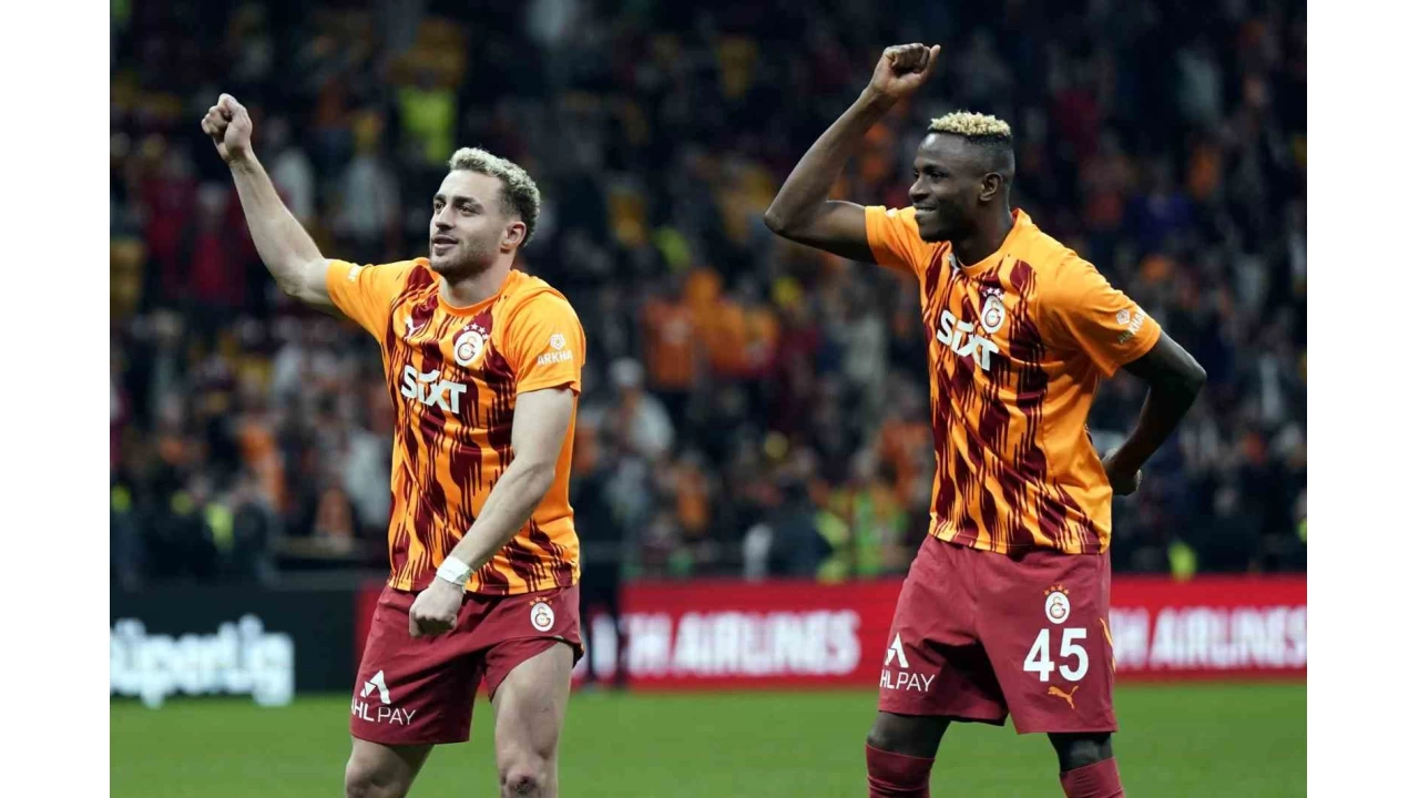 Maç sonu 3'lüsü Osimhen ve Barış Alper'den