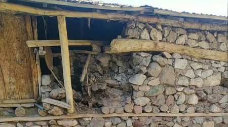 Malatya depreminde Adyaman'da 8 ev hasar grd