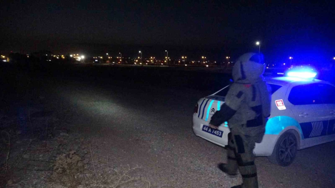 Malatya'da ��pheli valiz pani�i