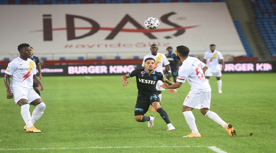Malatyaspor oynad Trabzonspor kazand
