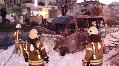 Maltepe'de minibs alev alev yand