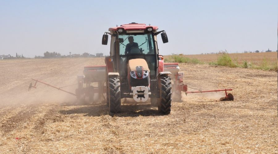 Mardin'de ikinci ürün olan mısır ekimine başlandı