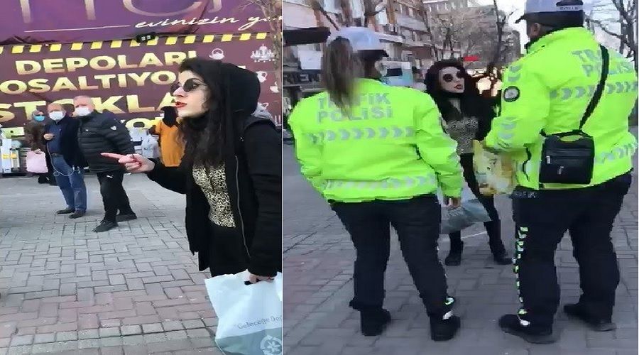 Maskeyi de polisi de takmad�