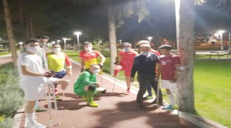 Melikgazi Belediyesi Ampute Futbol takımı sezonu açtı
