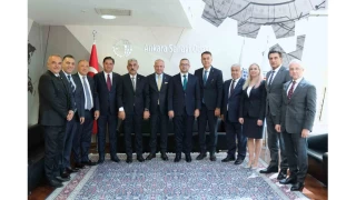 Merkez Bankas Bakan Karahan'dan ASO'ya ziyaret