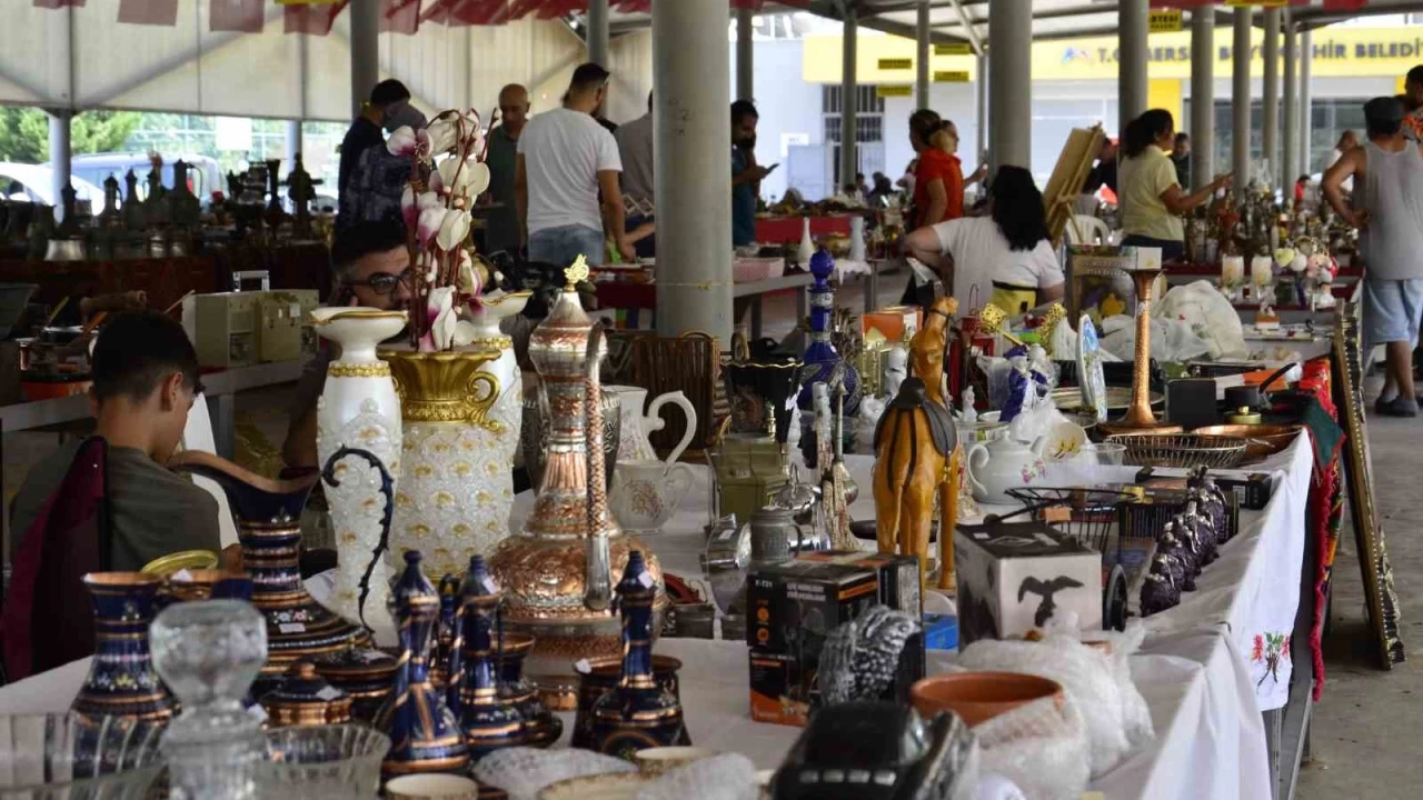 Mersin'de her cumartesi antika pazarı kuruluyor