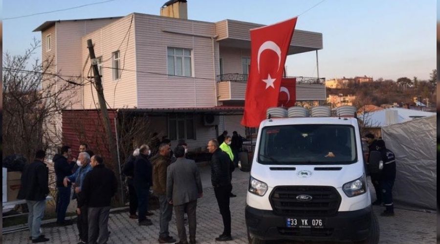 Mersin'e �ehit ate�i d��t�