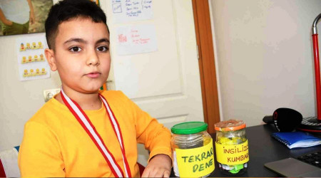 Mersinli Ömer 8 bin 855 öğrenci arasında dünya birincisi oldu