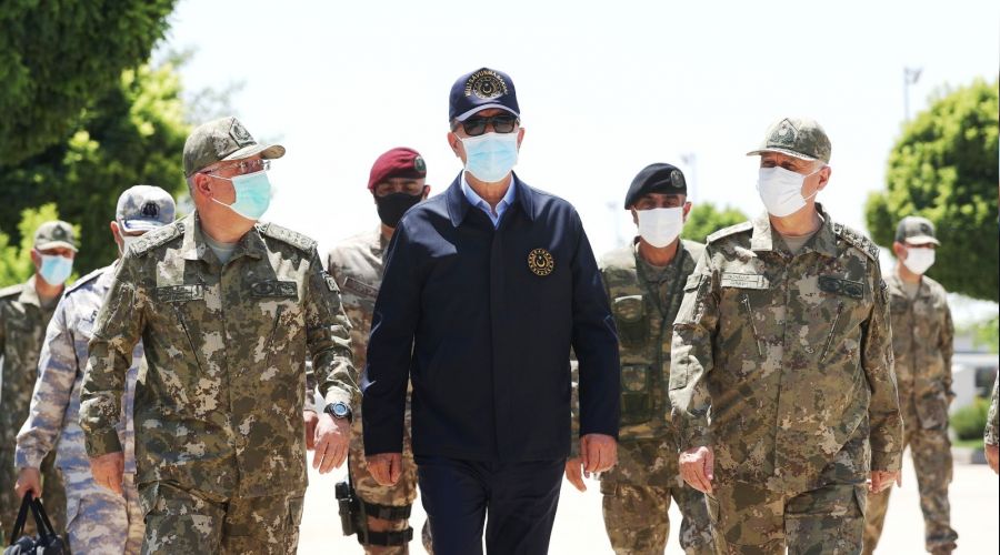 Milli Savunma Bakanı Akar Gaziantep'te