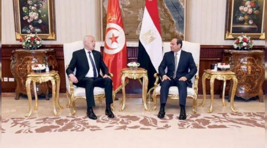 M�s�r ve Tunus Cumhurba�kanlar� Libya'y� g�r��t�