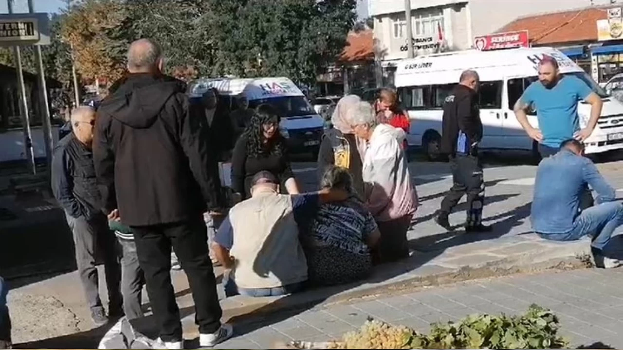 Nevşehir'de tabanca sesinin geldiği yere giden ekipler...