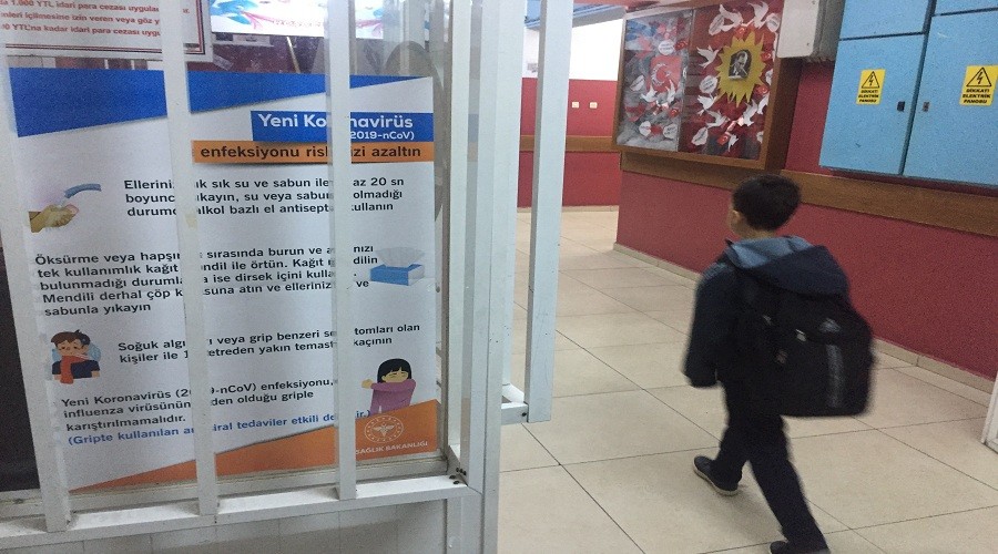 Okullarda korona virüsü bilgilendirme faaliyetleri