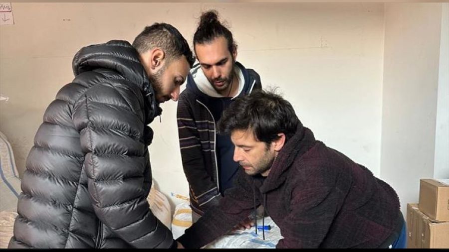 Onur yardm almalarna katld
