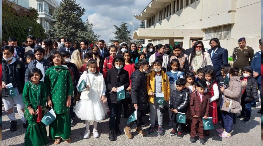 Pakistan Milli G�n� Ankara'da kutland�