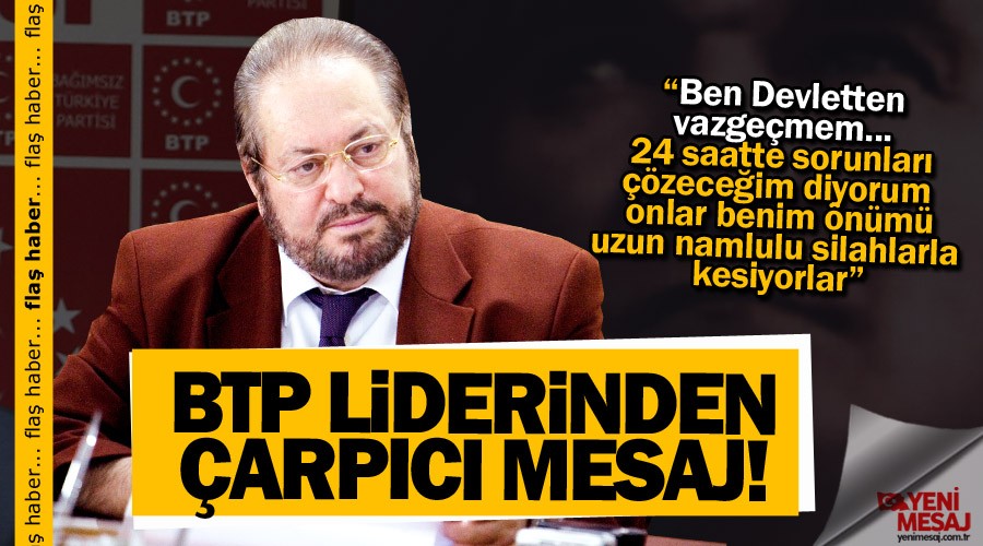 Prof. Dr. Haydar Baş: Devletten asla vazgeçmem
