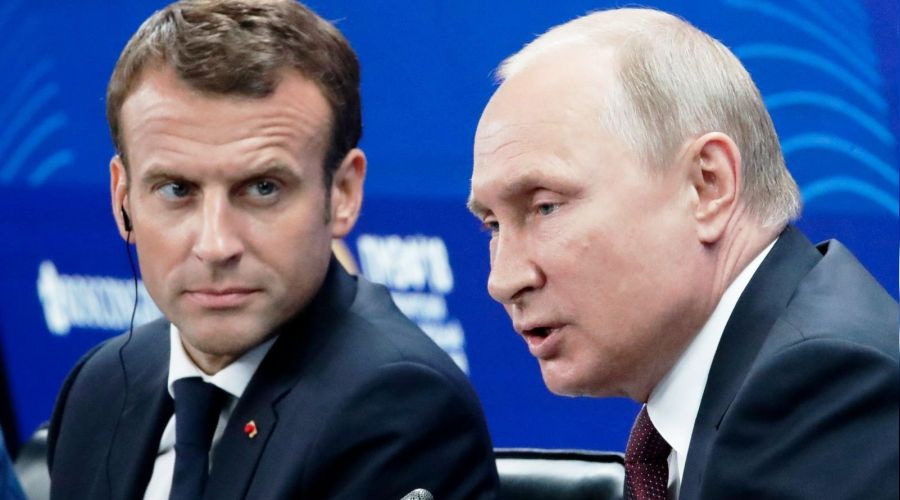 Putin; Macron üzerinden batıya rest çekti