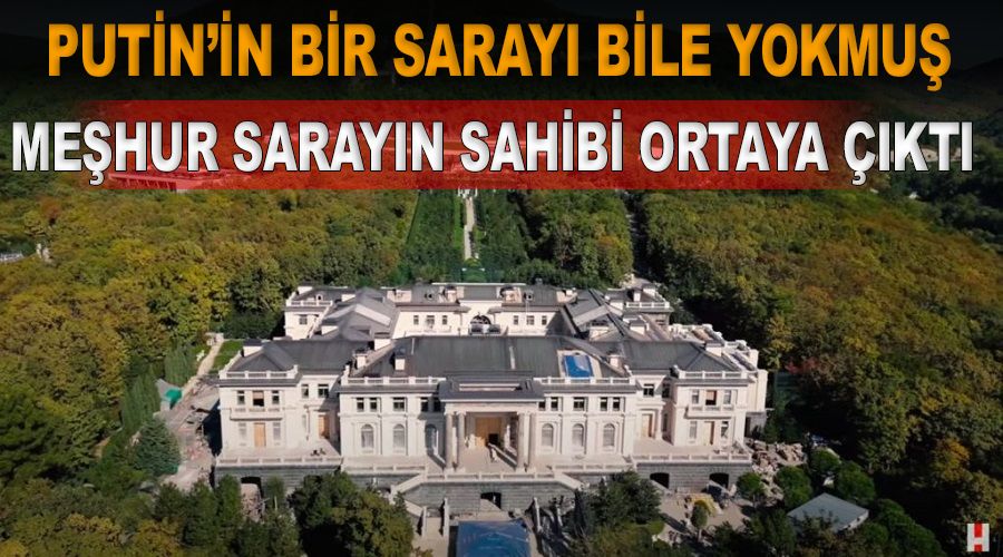 Putin'in bir sarayı bile yokmuş!