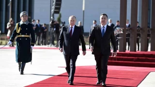 Rusya Devlet Bakan Putin Krgzistan'da