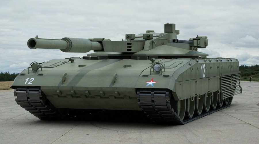  Rusya T-14 tankn Suriyede test etti