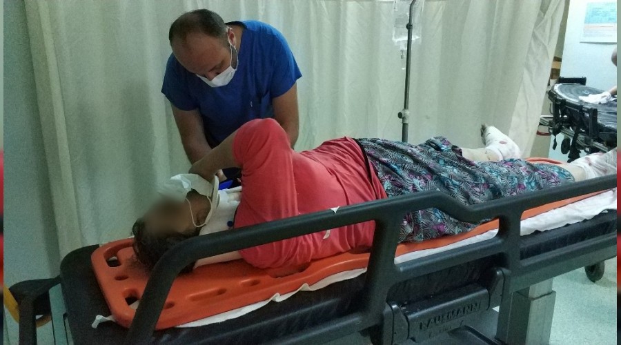 Samsun'da 3. kattan asansör düştü: 1 yaralı