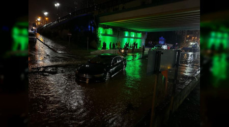 Samsun'da şiddetli yağış