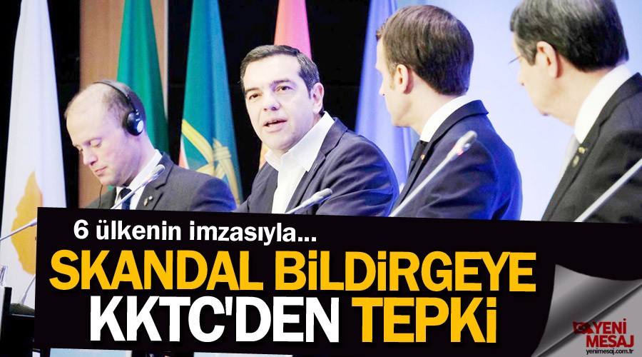 Skandal bildirgeye KKTC'den tepki