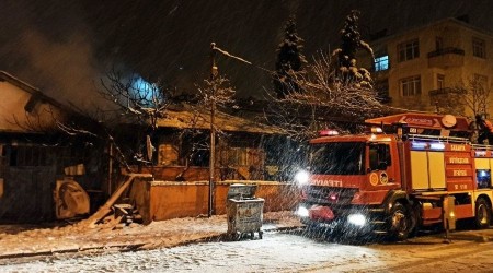 Soğuk havalar baca yangınlarını beraberinde getirdi
