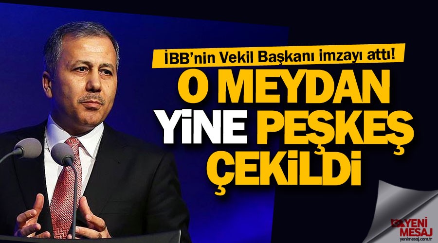 Sultanahmet Meydanı yine peşkeş çekildi