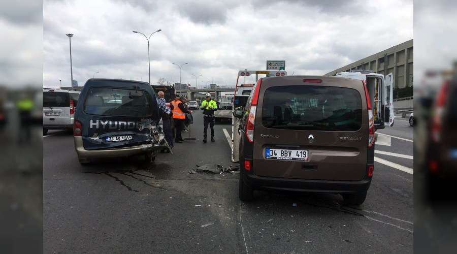 TEM�deki kaza trafi�i durma noktas�na getirdi