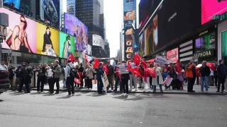 Times Meydan�'nda Ermeni yalan� protestosu