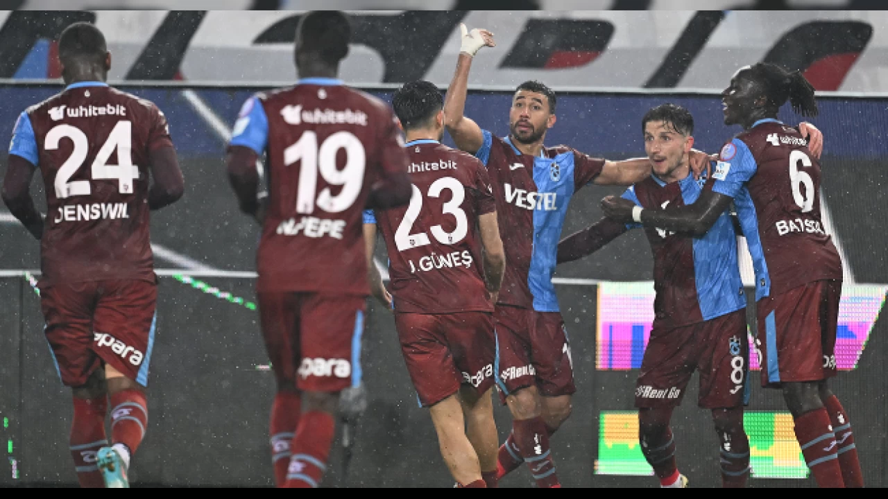 Trabzonspor farkl kazand 
