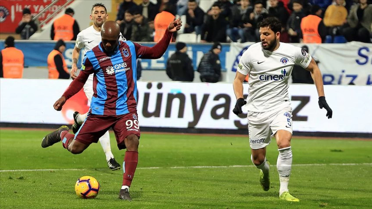 Trabzonspor ile Hatayspor 10. randevuda