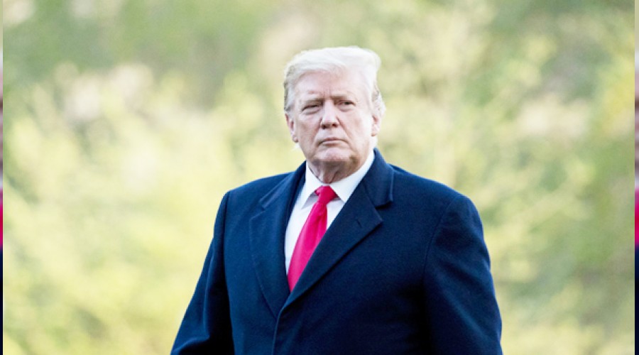 Trump yine 'b�y�k felaket' dedi!