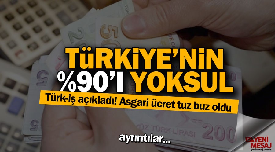 Trk- aklad! Trkiye'nin %90' yoksul