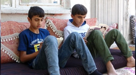 Türkiye'nin gururu kardeşleri uçak heyecanı sardı