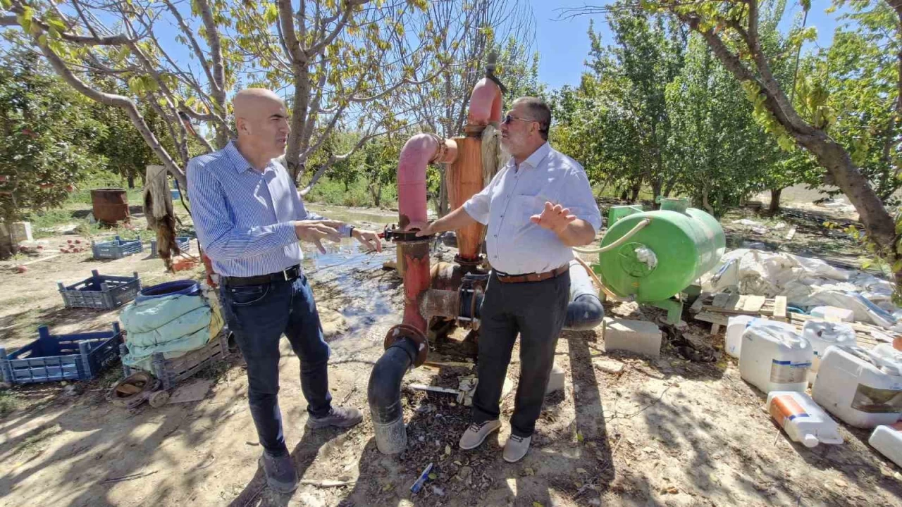 Tuzlu su çiftçileri tedirgin etti