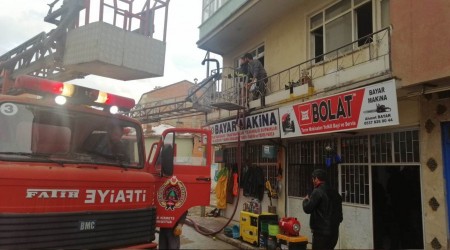 Yangın çıkan evde 2 çocuk öldü