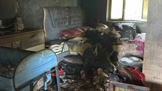 Yangına uykuda yakalanan 22 kişilik aile kurtarıldı