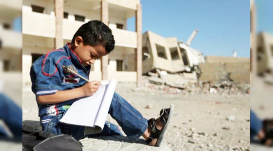 Yemen'de çocuklar okula gidemiyor