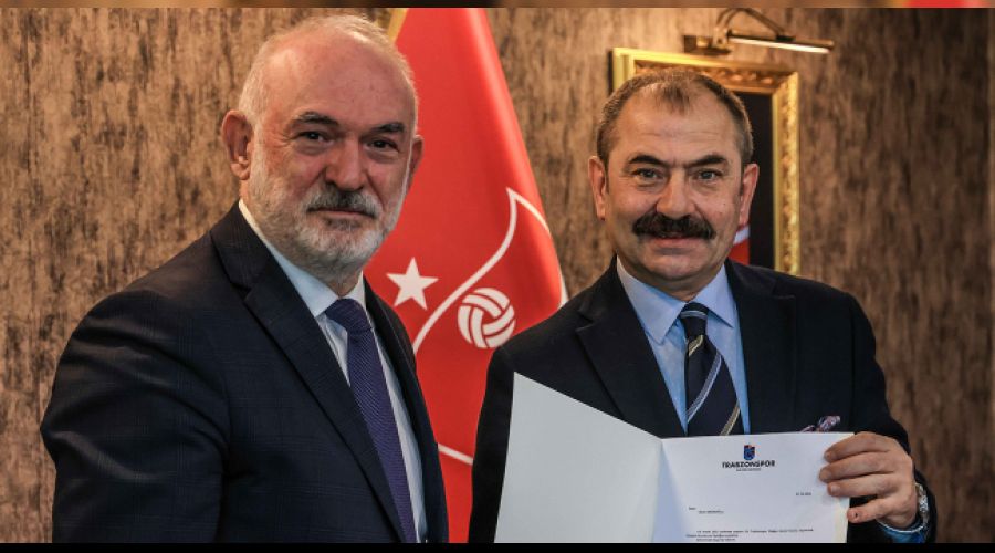 Yeni yönetim mazbatasını aldı