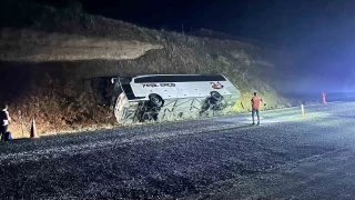 'Yolcuların ve kendi canımı kurtarmak için aracı şarampole yatırmak zorunda kaldım'