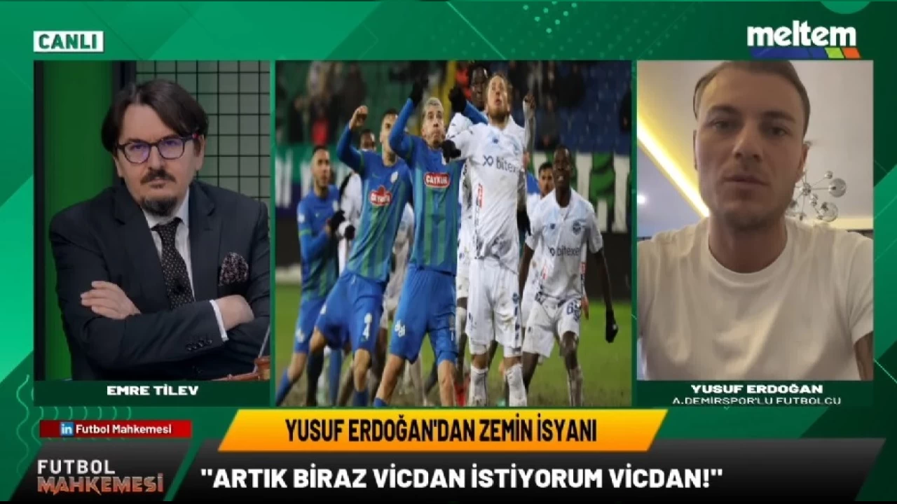 Yusuf Erdoğan canlı yayında isyan etti