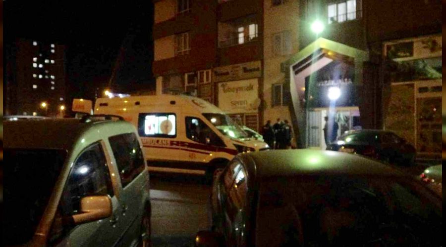 14. kattan otomobilin üzerine düştü