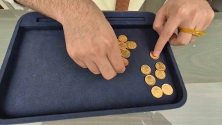 15 sahte Cumhuriyet altınını bozdurmak isterken yakayı ele verdi