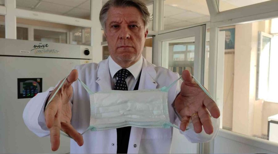 2 saat kullan�lan maskenin analizi a��kland�