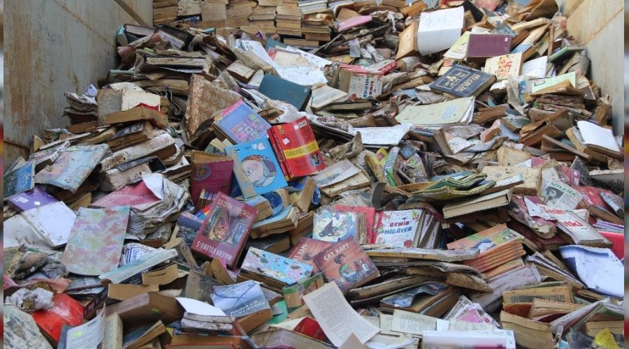 35 bin adet kitap sel sularına teslim oldu