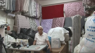 67 yldr yorgan dikiyor