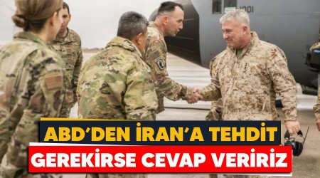 ABD'den İran'a tehdit, gerekirse cevap veririz